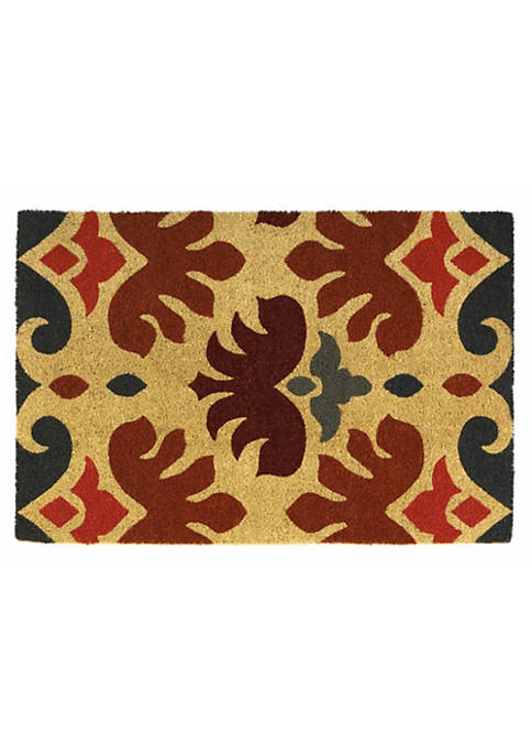 Modern Decorative Charles Rooster Coir Doormat