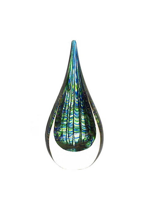 Koehler Modern Decorative Peacock Art Glass Sculpture