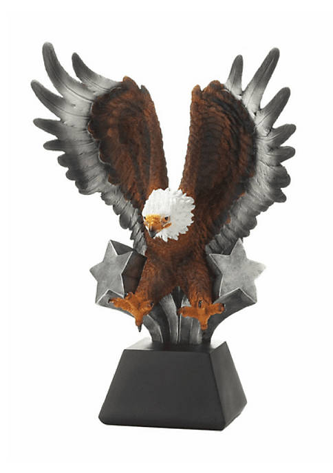 Accent Plus Modern Home Decorative Star Eagle Statue