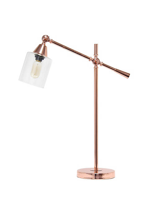 Elegant Designs Modern Decorative Tilting Arm Desk Lamp,