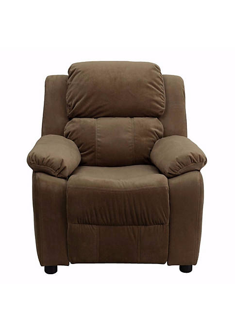Flash Furniture Deluxe Heavily Padded Contemporary Brown