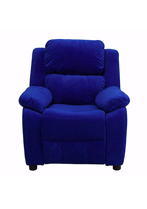 Flash Furniture Deluxe Heavily Padded Contemporary Blue