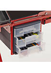 Futura Craft Station - Red, Black With Glass