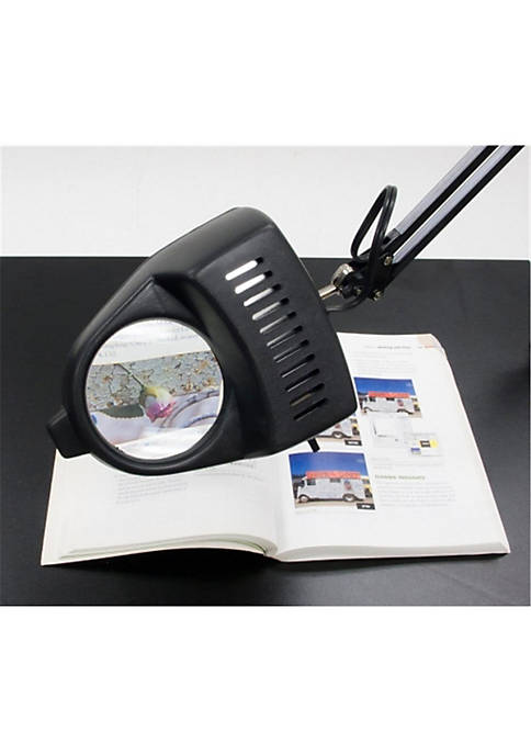 12308 Magnifying Lamp - Black with 13W CFL bulb included