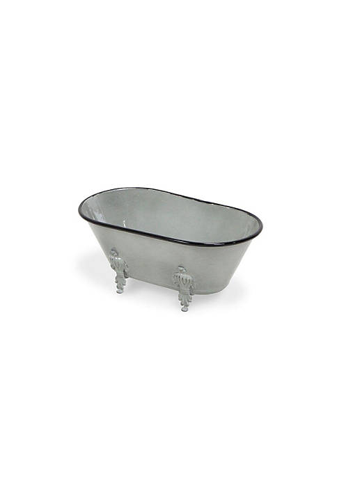 Cheungs 5129L-GR Gray Decorative Metal Bathtub