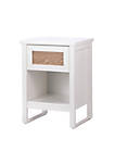 849179027285 Perfect Side Table&#44; White