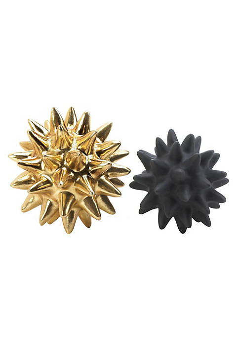 Koehler Contemporary Decorative Storico Gold and Black Spike