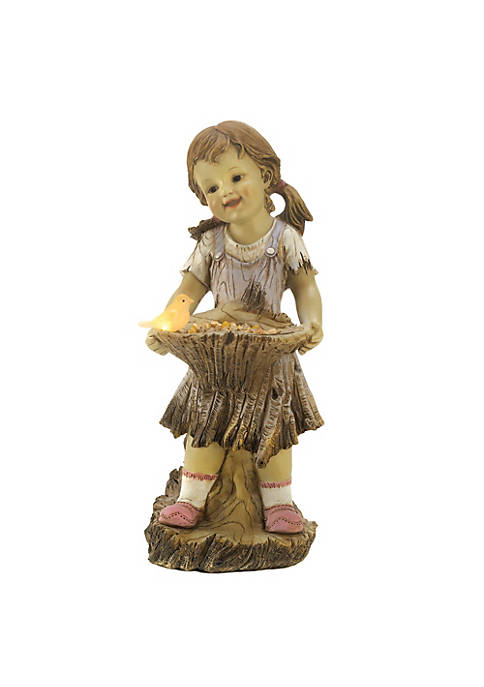 Home Locomotion 10013914 Sweet Summertime Solar Statue