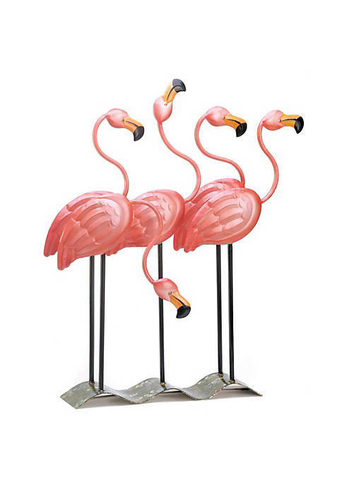 Koehler Modern Decorative Flock O Flamingos Flamingo Decor