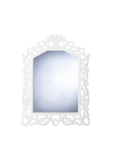 Classic Decorative Fleur-De-Lis Wall Mirror