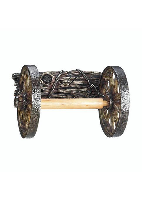 Accent Plus Contemporary Wagon Wheel Toilet Paper Holder