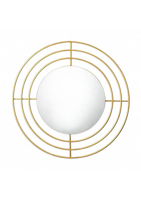Accent Plus Classic Decorative Modern Gold Wall Mirror