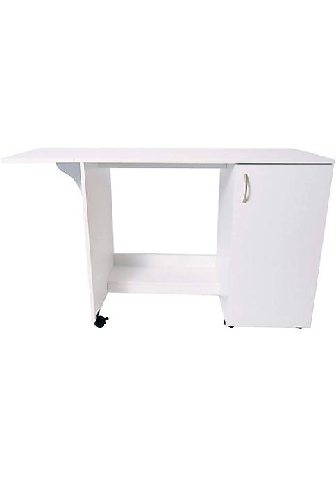 Arrow Sewing Mobile Hobby Craft Desk with Adjustable