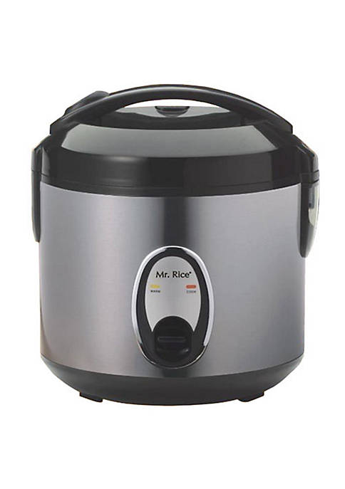 SC-1201S 6 Cup Rice Cooker With Stainless Steel Body