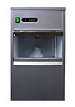 Modern Stainless Steel Finish Free Standing Automatic Flake Ice Maker - 66 lbs/day