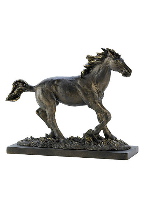 Home Locomotion 10014583 Wild Stallion Statue
