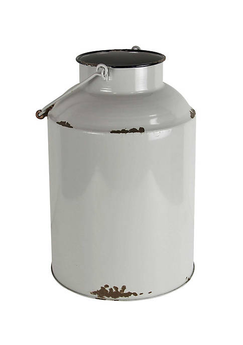 Cheung's Home Indoor Decorative Lacquered Gray Jug with