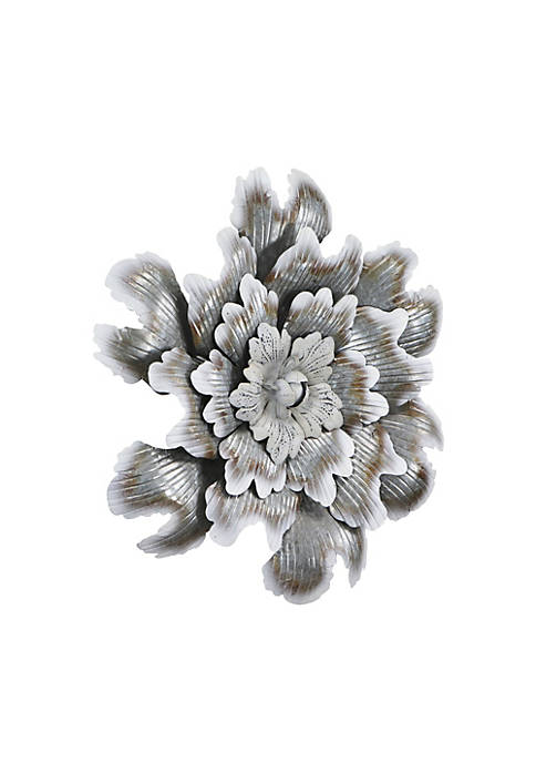 Cheung's Modern Hand Crafted Design Galvanized Metal Flower