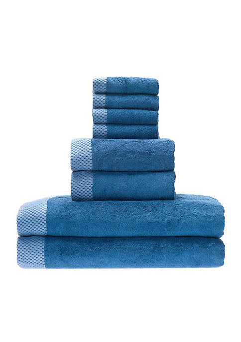 Rayon Viscose Bamboo Luxury Towels - Set of 2 Bath Towels, 2 Hand Towels and 4 Washcloths