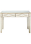 Contemporary Hallway, Entryway, Home Decorative Huxley Console Table with 2 Storage Drawers
