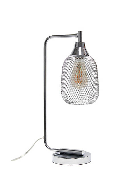 Lalia Home Industrial Office Desk Lamp with Wired