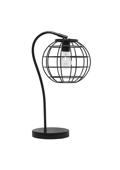 Lalia Home Classic Arched Metal Cage Table Lamp,