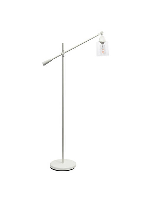 Elegant Designs Modern Decorative Pivot Arm Floor Lamp