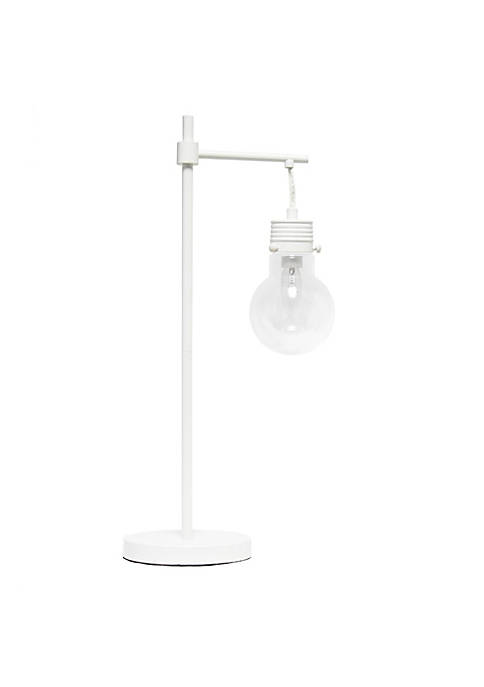 Elegant Designs Modern Decorative Hanging Lightbulb Table Lamp,