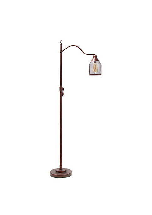 Elegant Designs Modern Decorative Adjustable Floor Lamp with