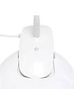 Classic Decorative Flexi LED Rounded Clip Light, Gray