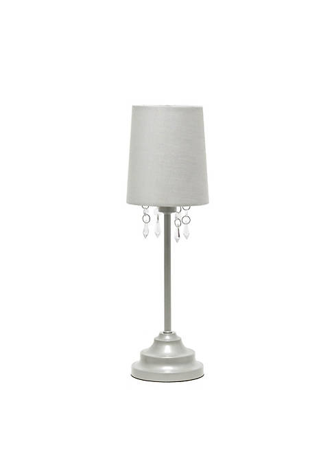 Simple Designs Modern Decorative Table Lamp with Fabric