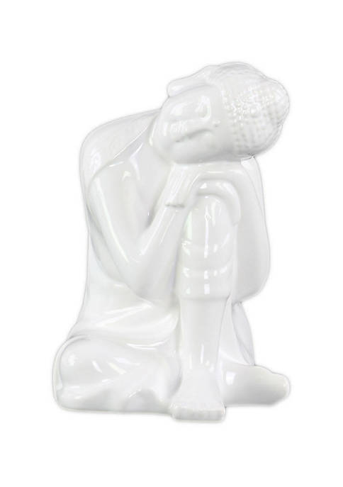 Urban Trends Collection Home Decorative Ceramic Sitting Buddha