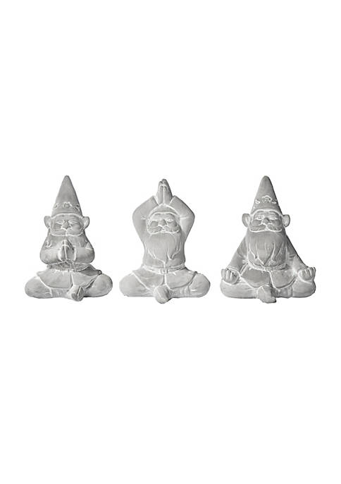 Urban Trends Collection Cement Zen Garden Gnomes Figurine