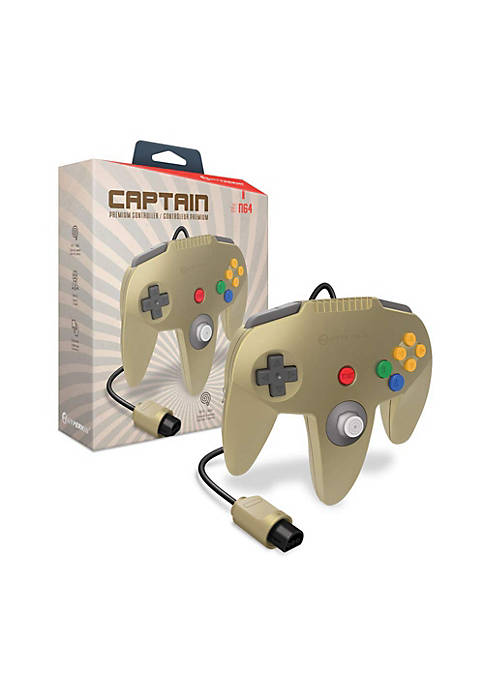 Hyperkin Captain Premium Controller For N64 (gold)