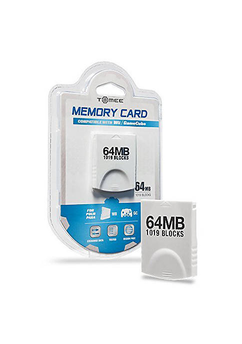 Tomee Memory Card For Wii/gamecube 64mb (1019 Blocks)