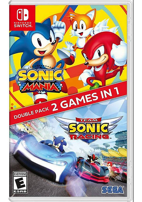 SEGA Sonic Mania + Team Sonic Racing Double