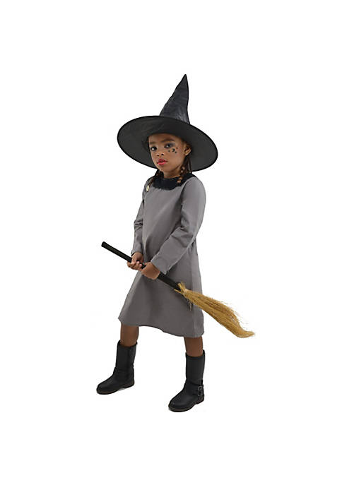 PureJoy 3PC Girls Little Witch Halloween Costumes One-Piece
