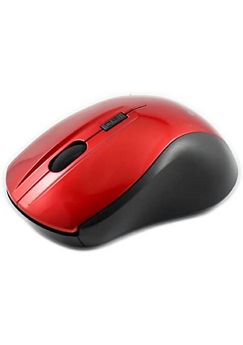 Sanoxy Compact Wireless Optical Mouse (red)