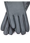 Zippered Wrist Long Gloves