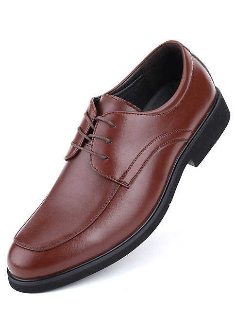 Mio Marino Mens Classic Laced Dress Shoes