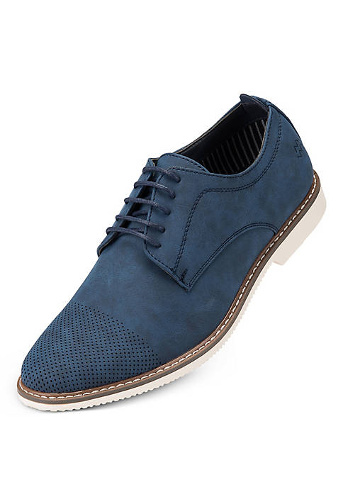 Mio Marino Mens Oxford Casual Suede Shoes