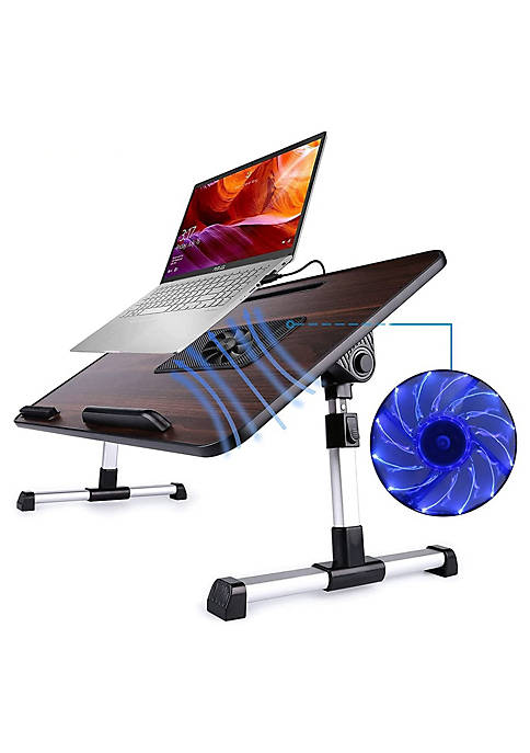 FITNATE Laptop Stand Desk with CPU Cooling Fans