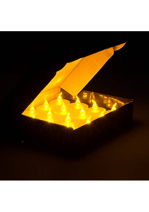 AGPTEK 100pcs LED Tealight Candles Battery Operated Flameless
