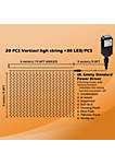 600 LED Curtain Lights with 8 Light Modes and Memory Function Warm White