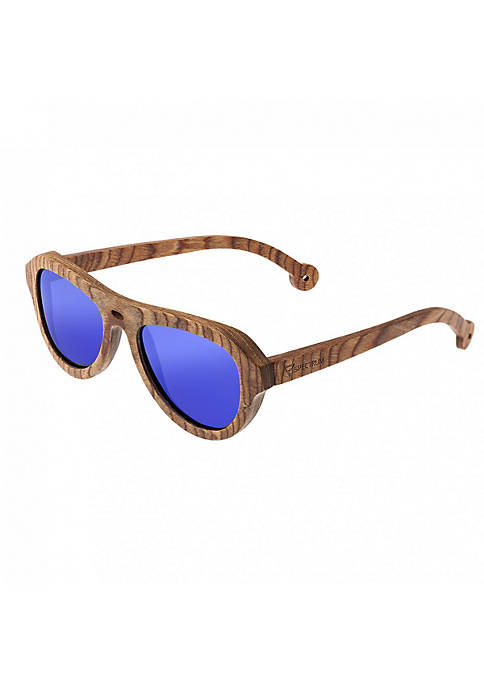 Spectrum Marzo Wood Polarized Sunglasses