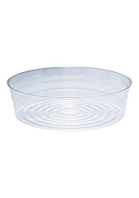 CWP Curtis Wagner Plastic Clear Plastic Pot Saucer,