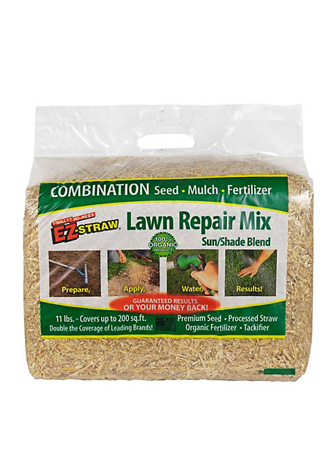 Rhino Seed EZ Straw Lawn Repair Mix, Sun/Shade
