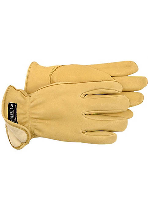 Boss Thermal Premium Grain Deerskin Leather Driver Gloves,