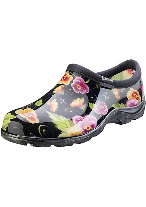 Sloggers (#5114BP11) Waterproof Comfort Garden Shoe, Pansy