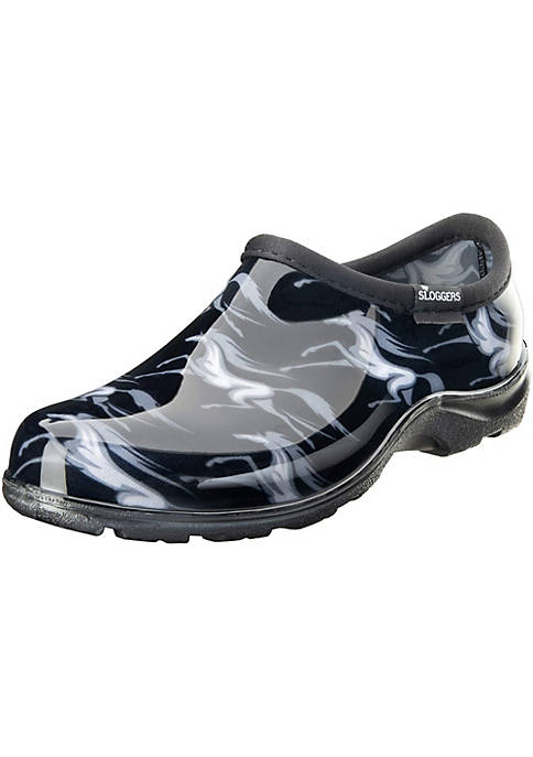 Sloggers (#5121HRSBK09) Waterproof Comfort Garden Shoe, Horses